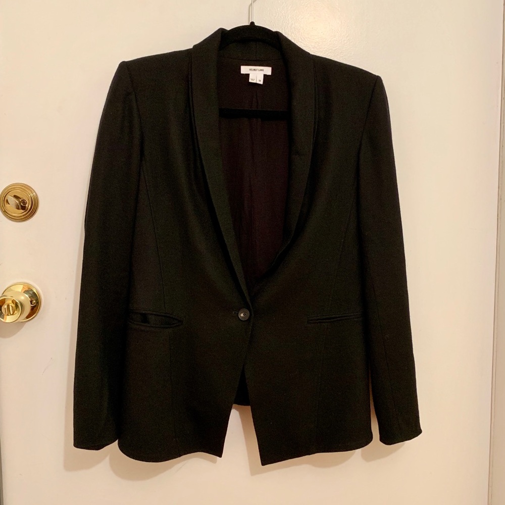 Helmut Lang classic wool blazer